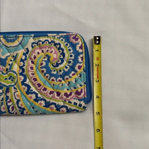 Vera Bradley Multicolor Paisley Wallet - Picture 2 of 8